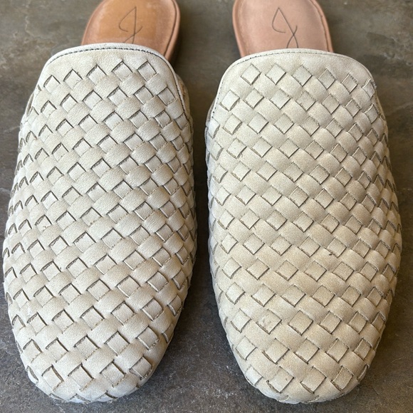 Joie Leather Woven Weave Mule - Picture 4 of 11